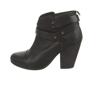 Rag & Bone Leather Ankle Harrow Boot - Size 38
